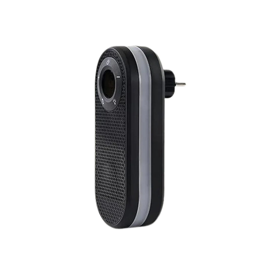 Mini Stufetta Elettrica Portatile 500W – Riscaldatore Silenzioso a Basso Consumo con Telecomando e Timer 1-12H, Display LED, Oscillazione 180° e Protezione Sicurezza per Camera, Ufficio, Soggiorno