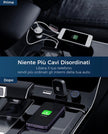 Adattatore Wireless per CarPlay – Upgrade 2025, Adattatore USB/Type-C senza fili, Connessione Veloce e Stabile senza Ritardi, Compatibile con iOS 12+